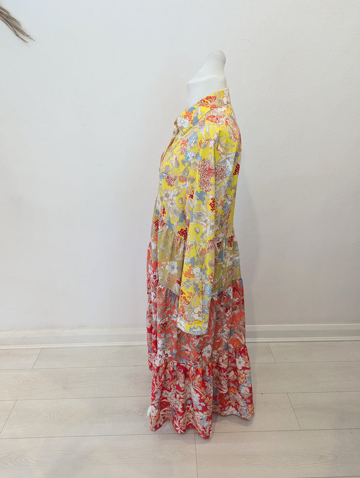 French Connection multi floral maxi 16