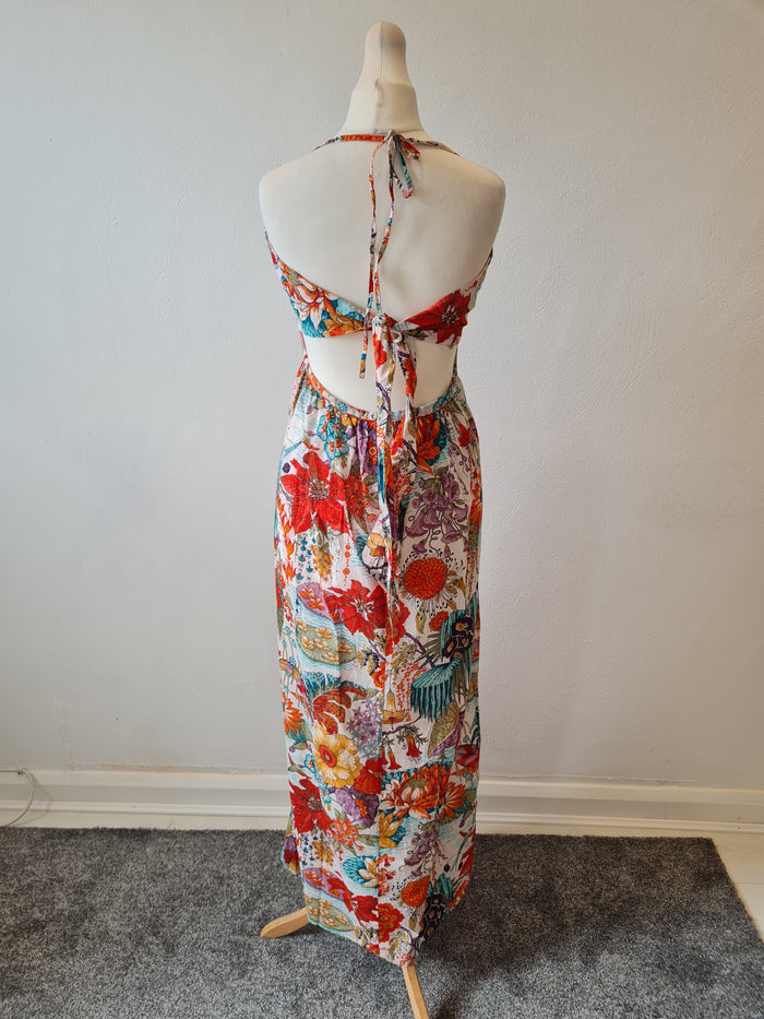French Connection Multi Maxi Dress 10