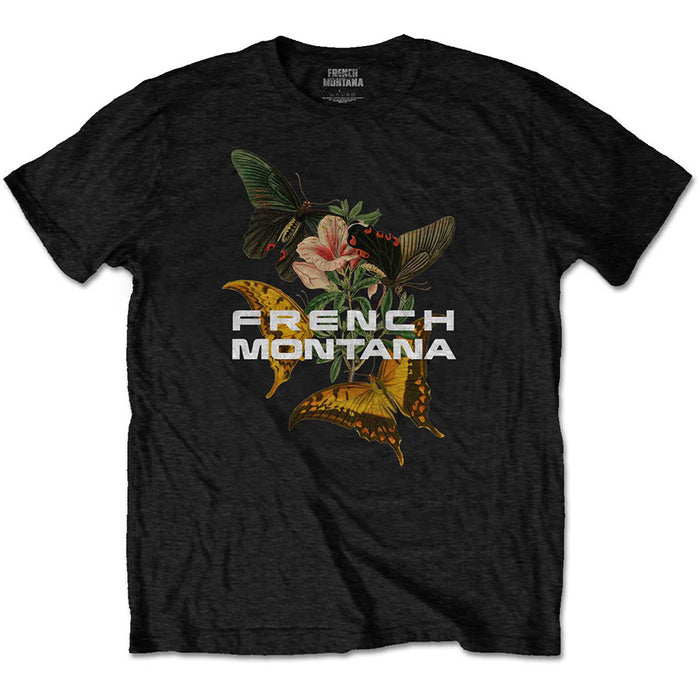 French Montana Unisex T-Shirt - Butterfly Rock OFF