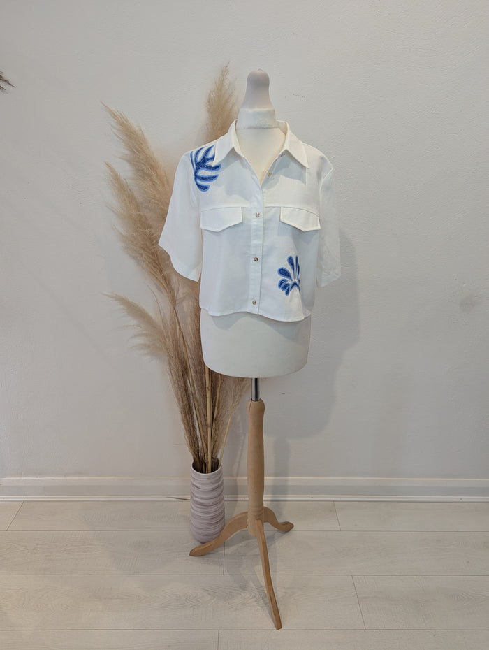 Frime White Shirt S
