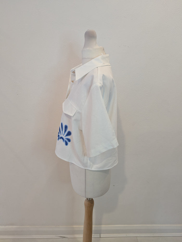 Frime White Shirt S