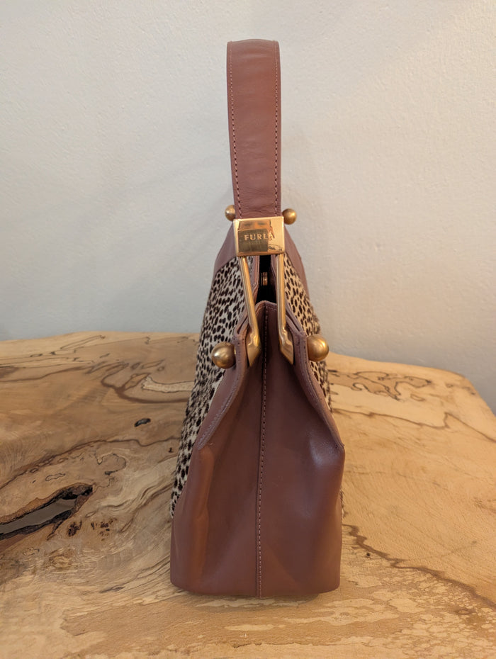 Furla Leopard Bag