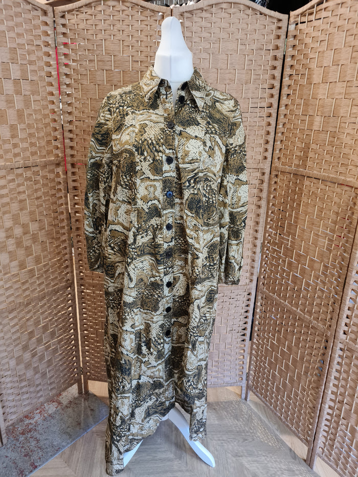 Ganni Animal Print Dress 12