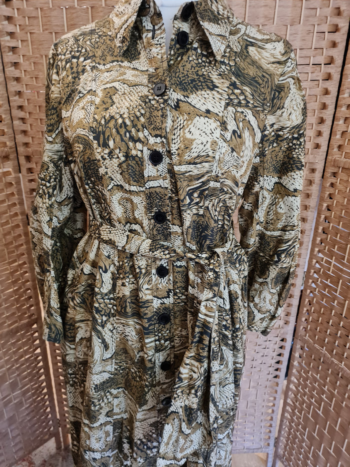 Ganni Animal Print Dress 12