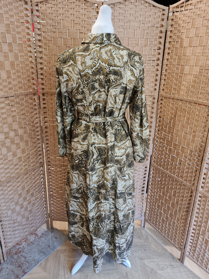 Ganni Animal Print Dress 12