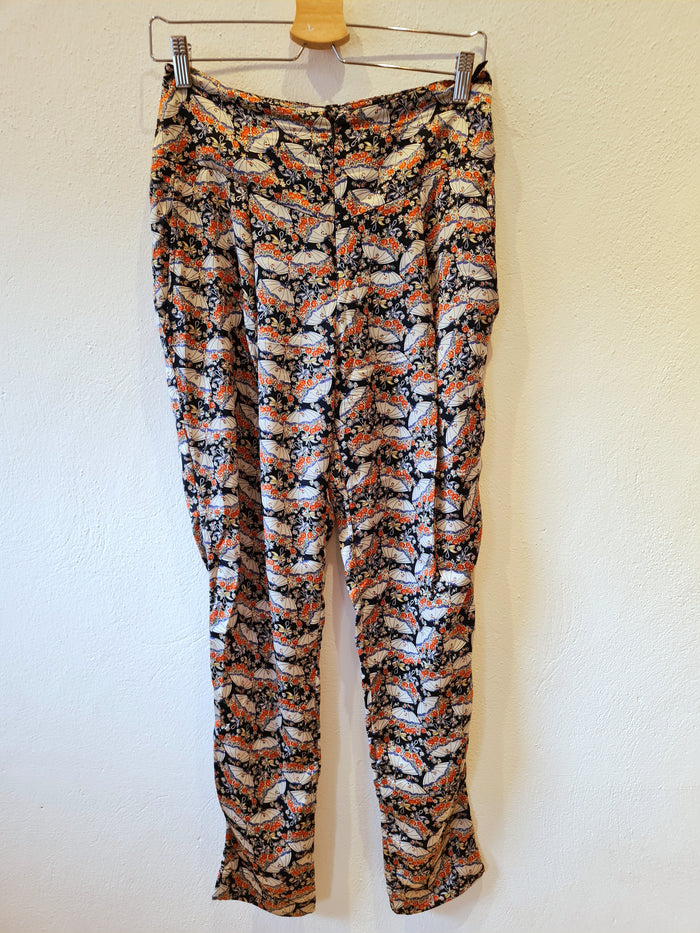 Gargyle Silk Trousers S