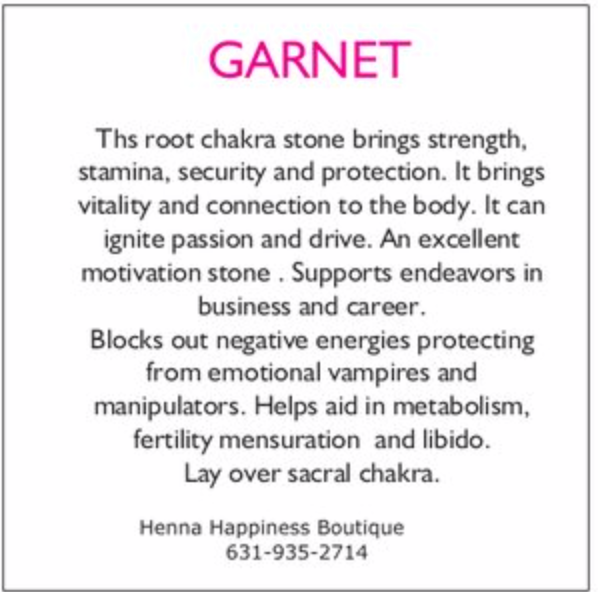 Garnet Bracelet