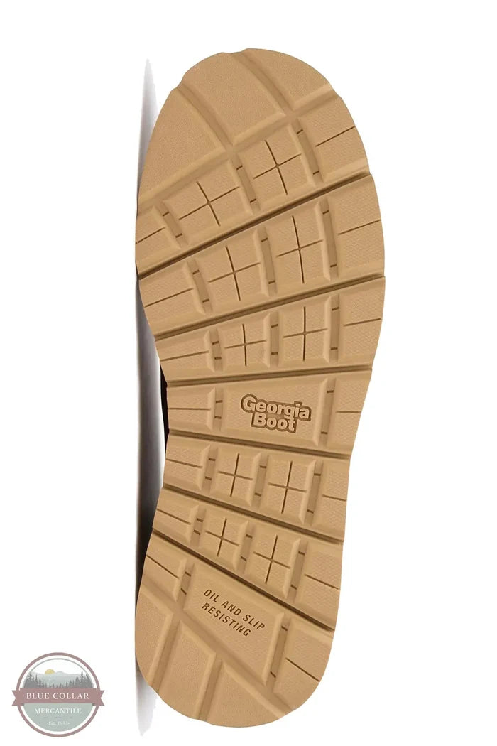 Georgia GB00731 Chelsea Flex Wedge Carbon Toe Safety Work Boot bottom sole view