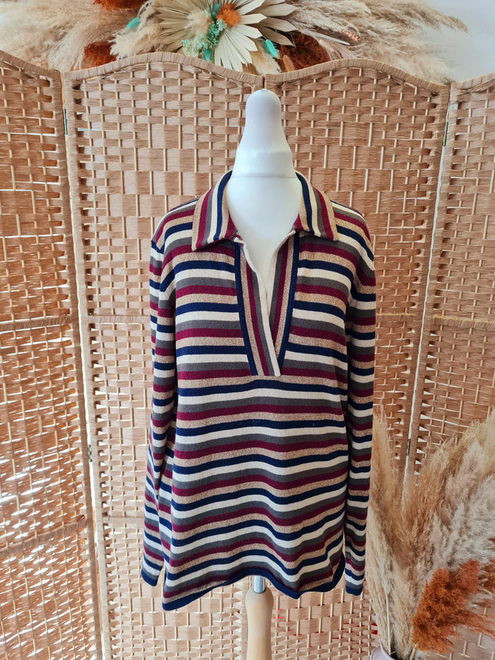 Geisha sparkle strip jumper XL