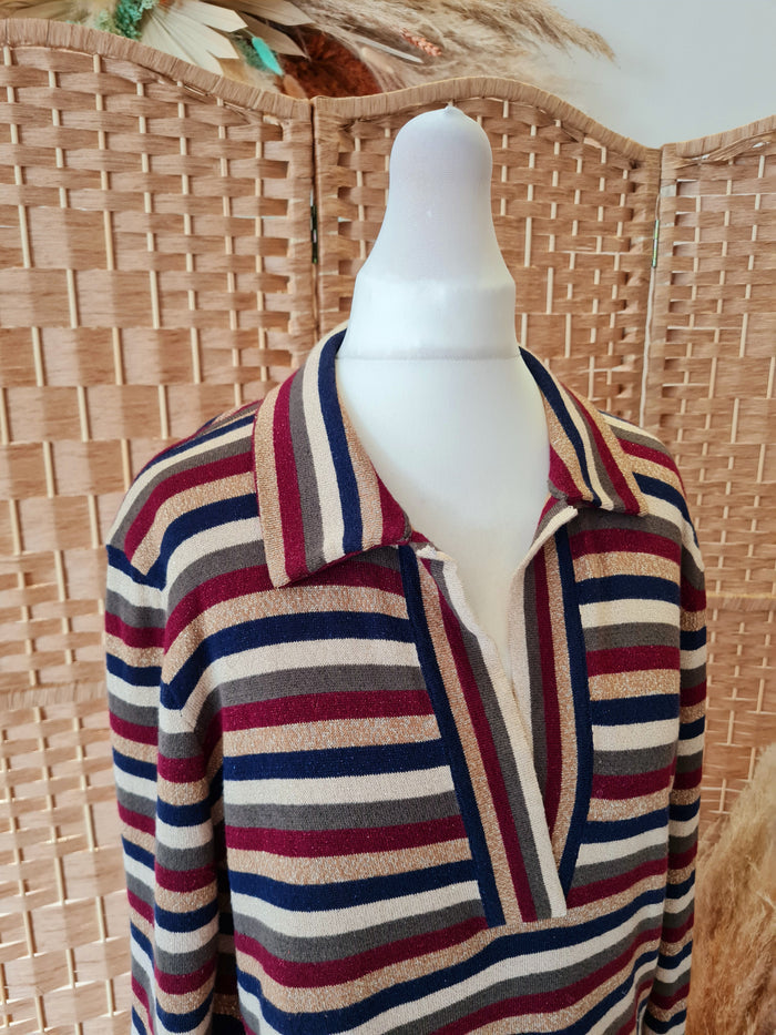 Geisha sparkle strip jumper XL