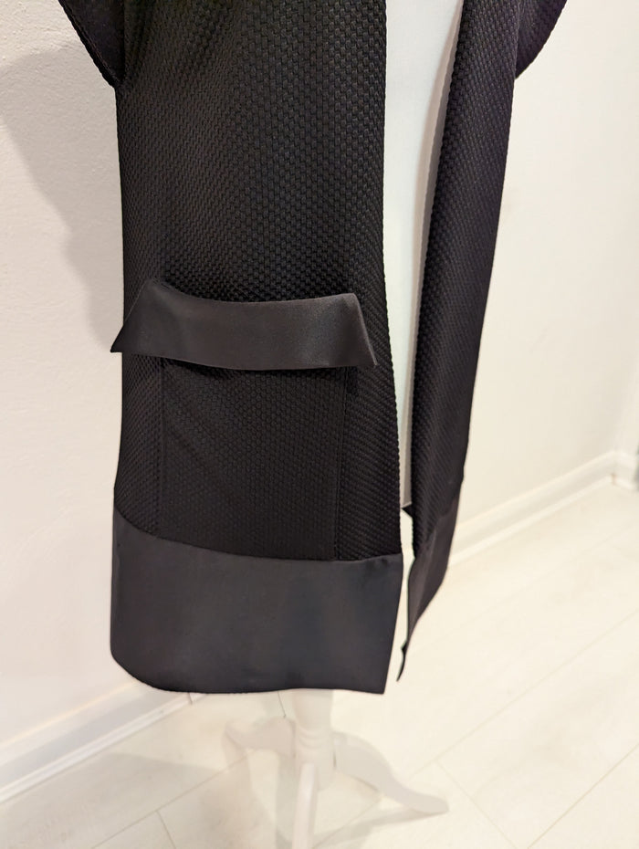 Geraldine Connon Black Dress Gilet S