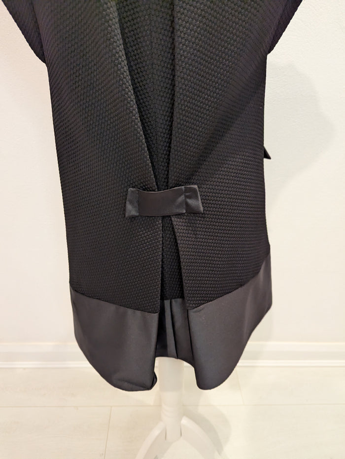 Geraldine Connon Black Dress Gilet S