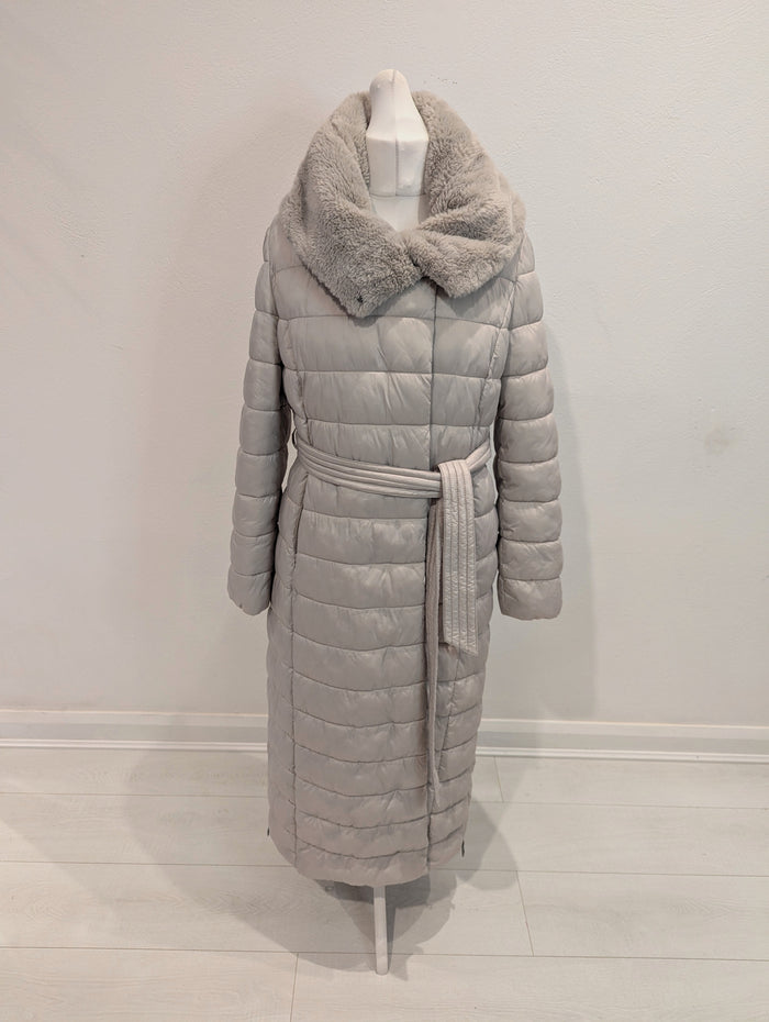 Gerry Weber taupe puffa coat 14