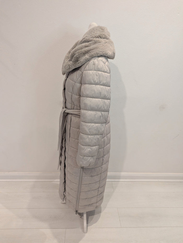 Gerry Weber taupe puffa coat 14