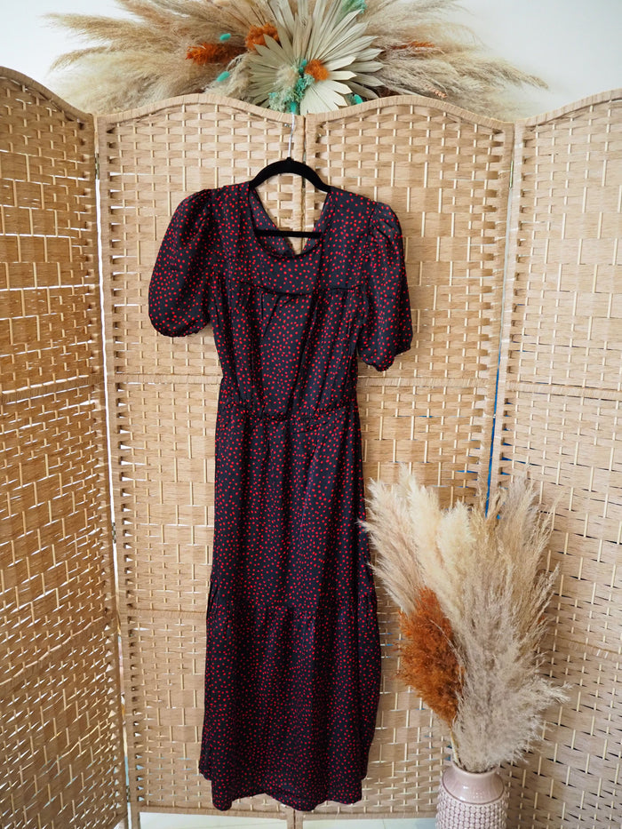 Girls on Film Red spot Maxi 12 New RRP £45