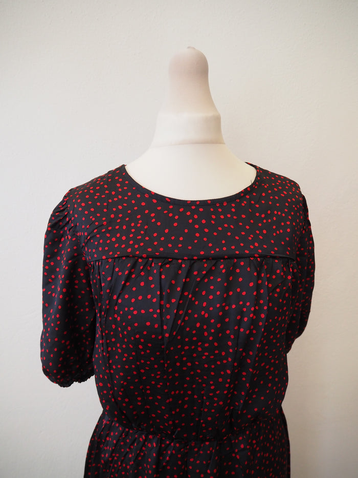 Girls on Film Red spot Maxi 12 New RRP £45