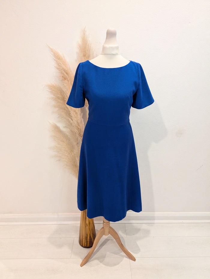 Goat 100% Wool Cobalt Dress 8