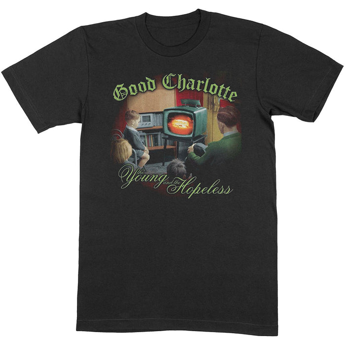 Good Charlotte Unisex T-Shirt- Young & Hopeless Rock Off