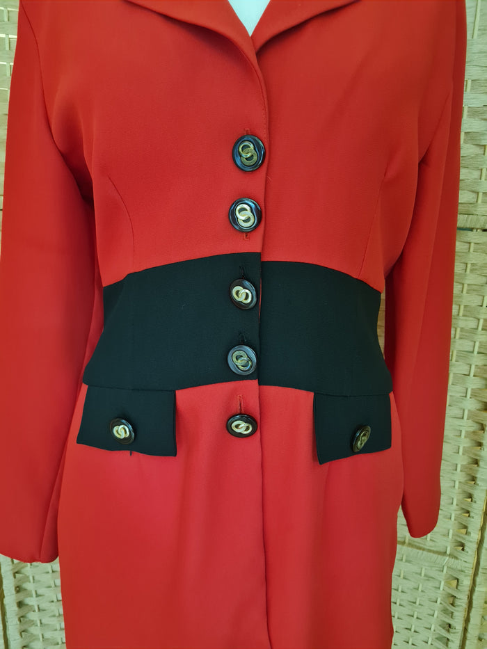 Gordon Red and Black Shirt 1980s