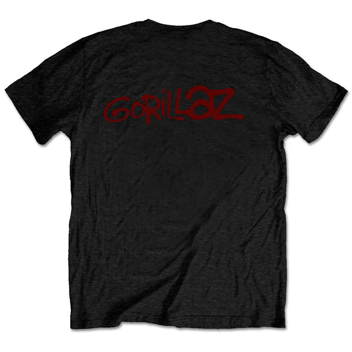 Gorillaz Mens / Unisex T-Shirt - Group Green Jeep Rock Off