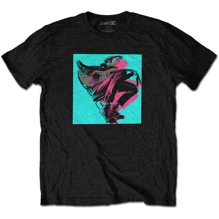 Gorillaz Mens / Unisex T-Shirt - Now Now Logo Rock Off