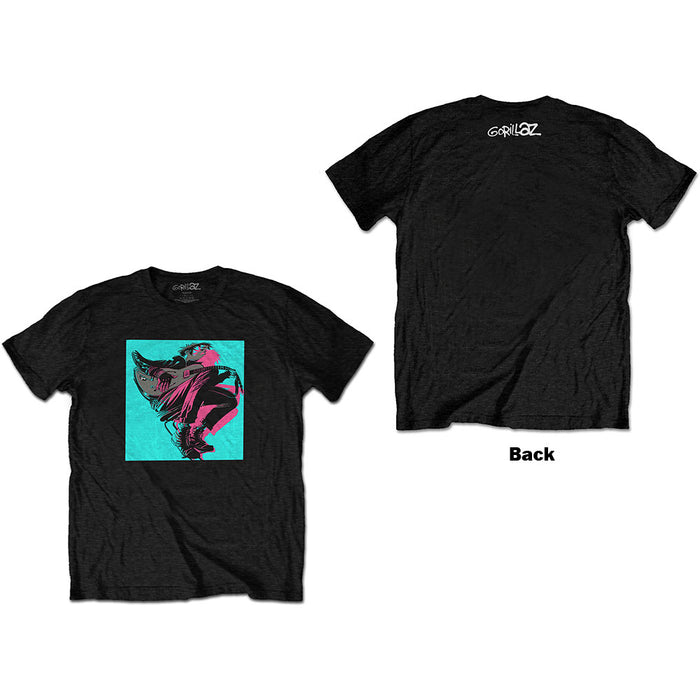 Gorillaz Mens / Unisex T-Shirt - Now Now Logo Rock Off