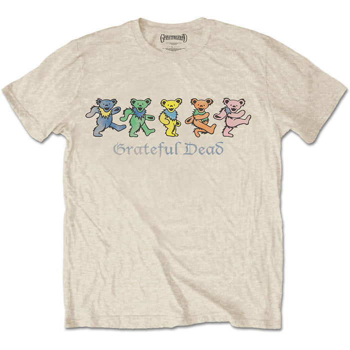 Grateful Dead Unisex T-shirt- Dancing Bears Rock Off