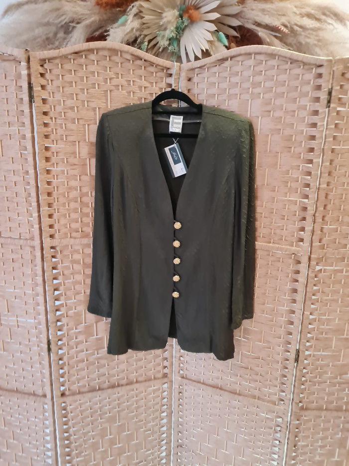 Green and Gold 1980s jacket
