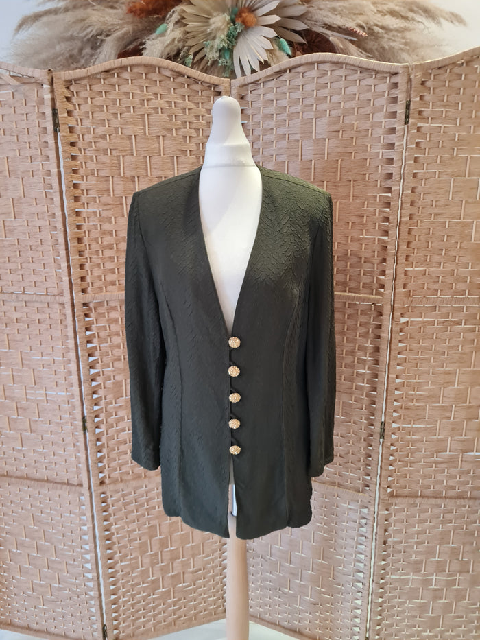 Green and Gold 1980s jacket