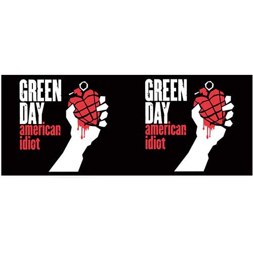 Green Day Mug - American Idiot Rock Off