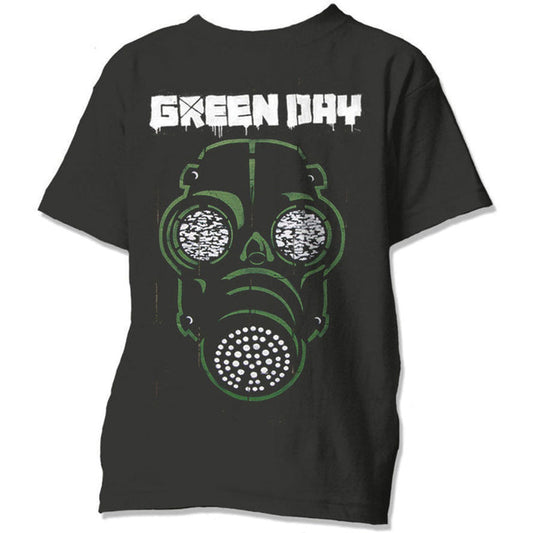 Green Day T-Shirt - Green Mask Rock Off