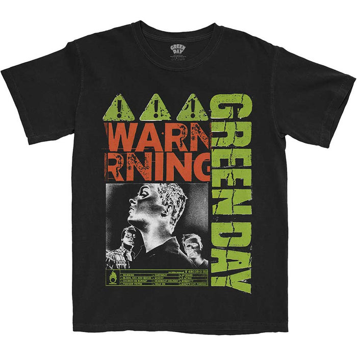 Green Day T-Shirt - Warning Rock Off