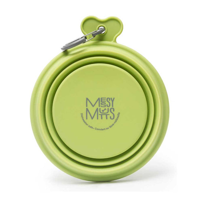 Green Silicone Collapsible Bowl