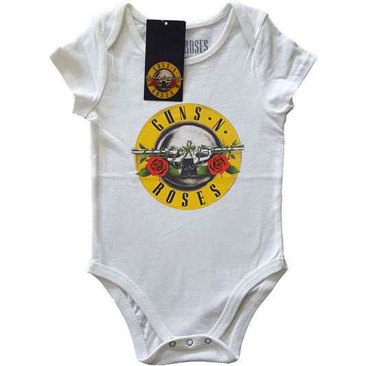Guns N' Roses Baby Grow- Classic Logo Amplified