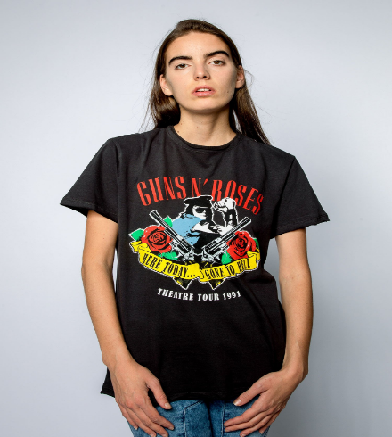 Guns 'n' Roses Gone to Hell Amplified Men's T-shirt Amplified