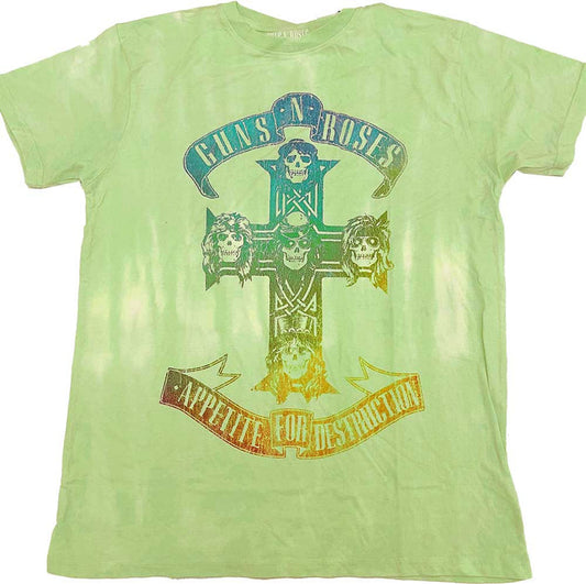 Guns N' Roses T-Shirt - Use Your Illusion Tour T Shirt Rock Off