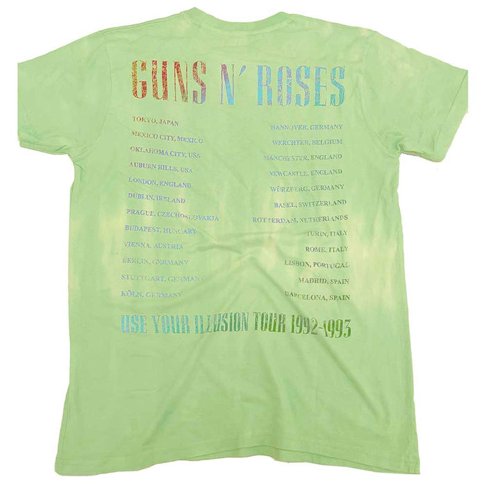 Guns N' Roses T-Shirt - Use Your Illusion Tour T Shirt Rock Off