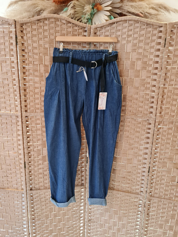 Hampton denim style trousers