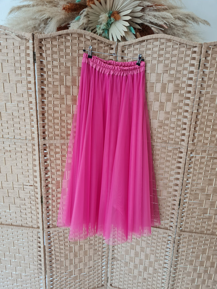 Hax Lux tulle skirt in pink