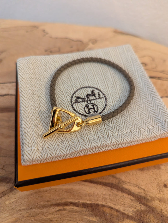 Hermes Etrier Plaited Bracelet RRP £310