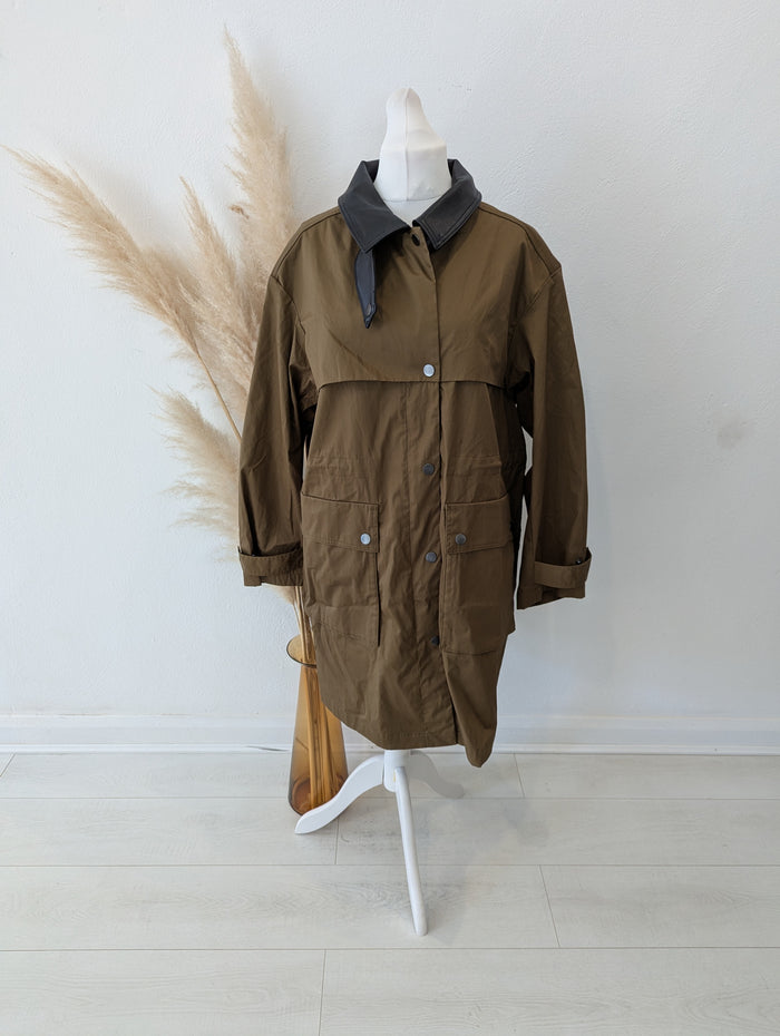 H&M Brown Coat L