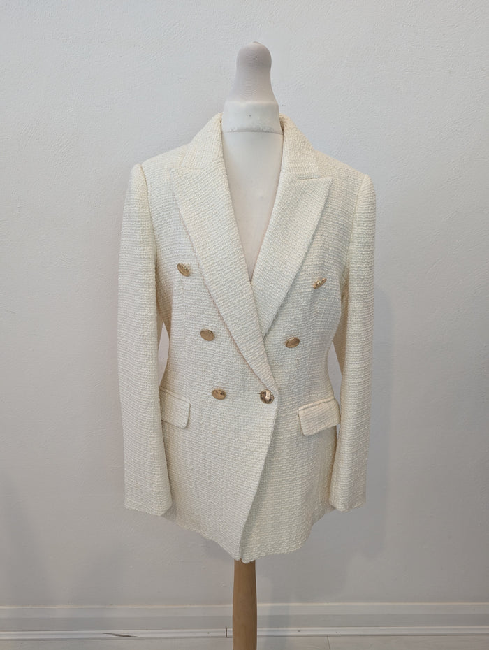 H&M Cream Blazer 10 NWT