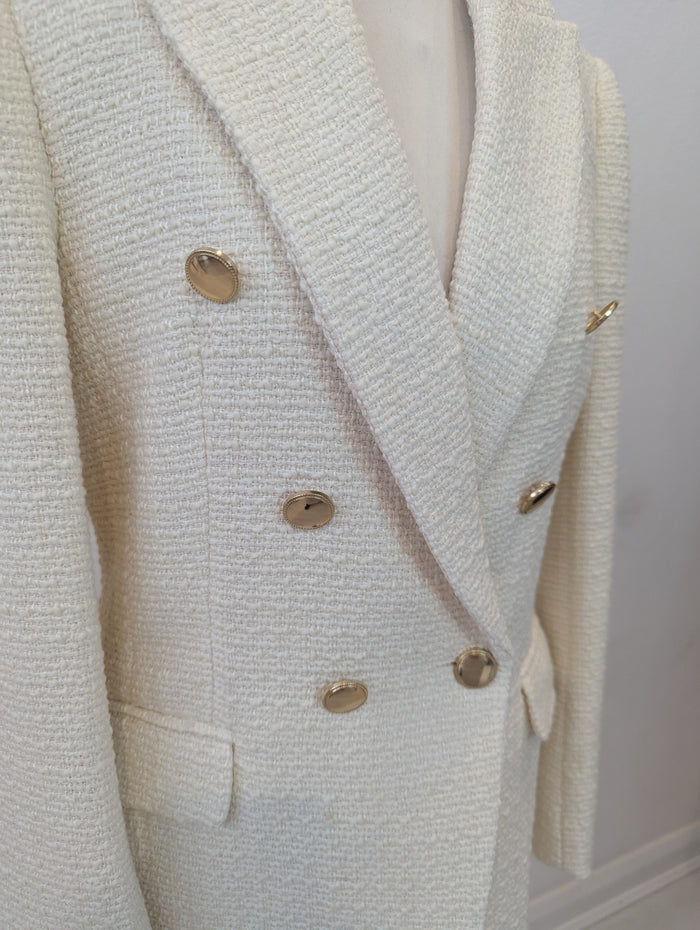 H&M Cream Blazer 10 NWT