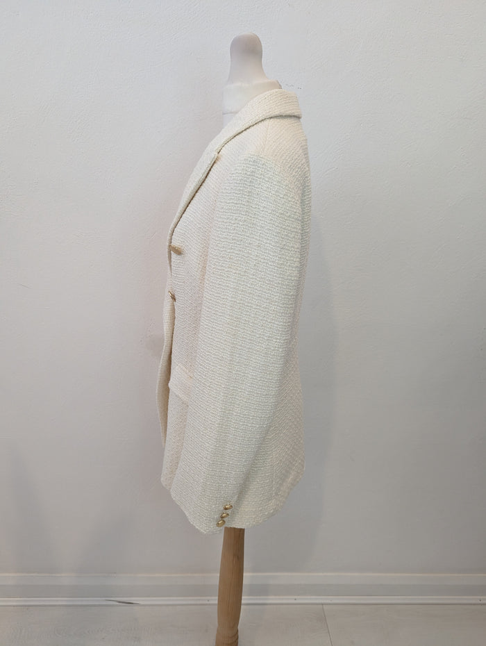 H&M Cream Blazer 10 NWT
