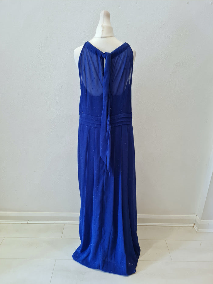 Hobbs Cobolt beaded Maxi 14 New(RRP £190)