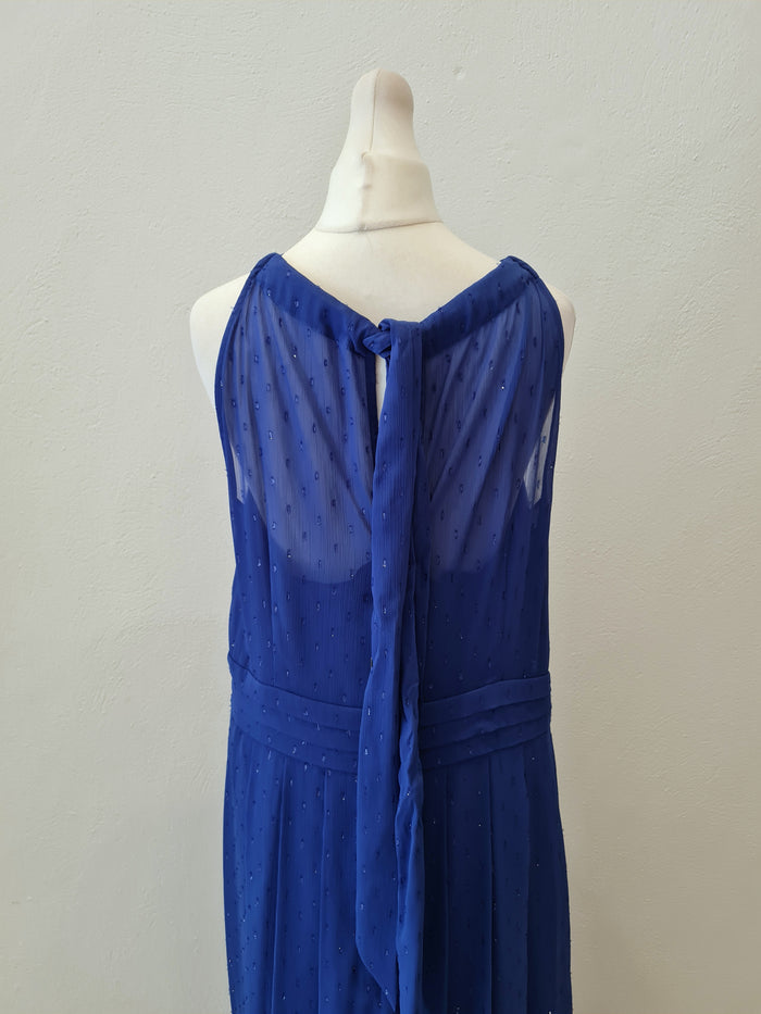 Hobbs Cobolt beaded Maxi 14 New(RRP £190)
