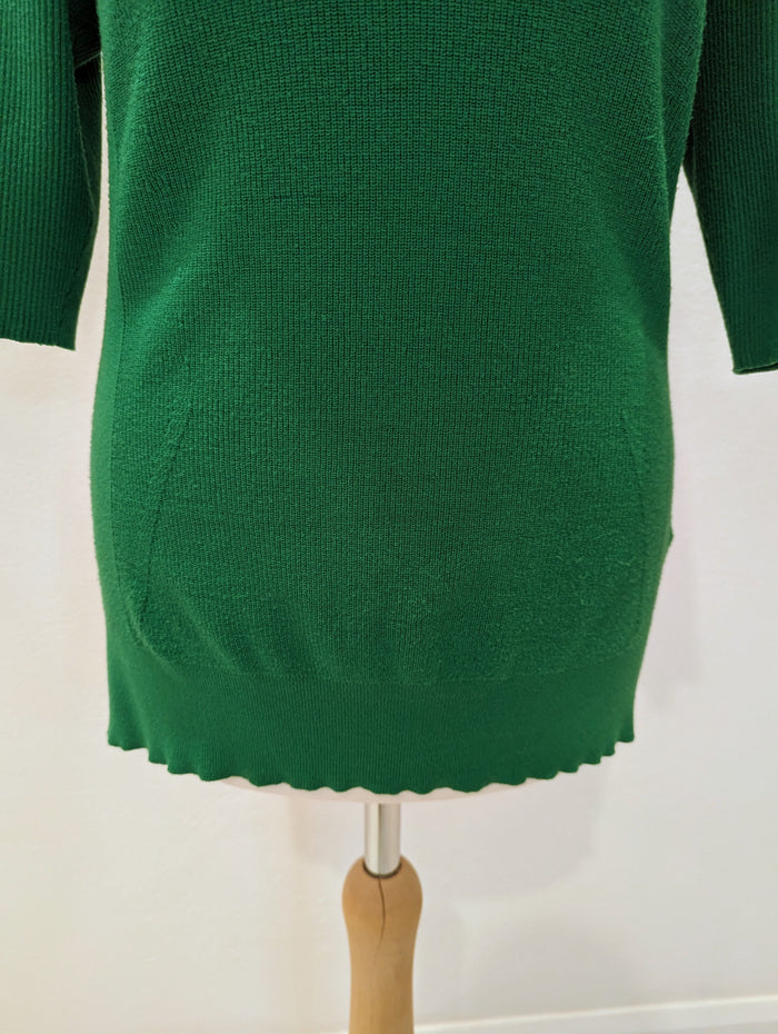 Hobbs Green Knitted top M