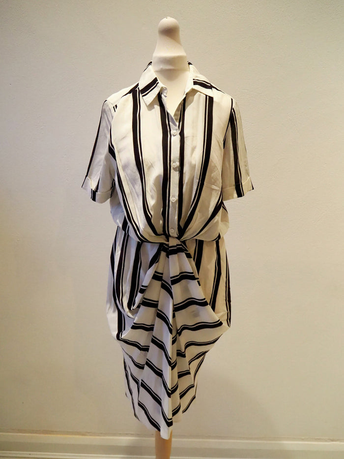 Hobbs  Stripe shirt dress Size 8