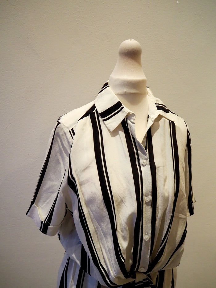 Hobbs  Stripe shirt dress Size 8