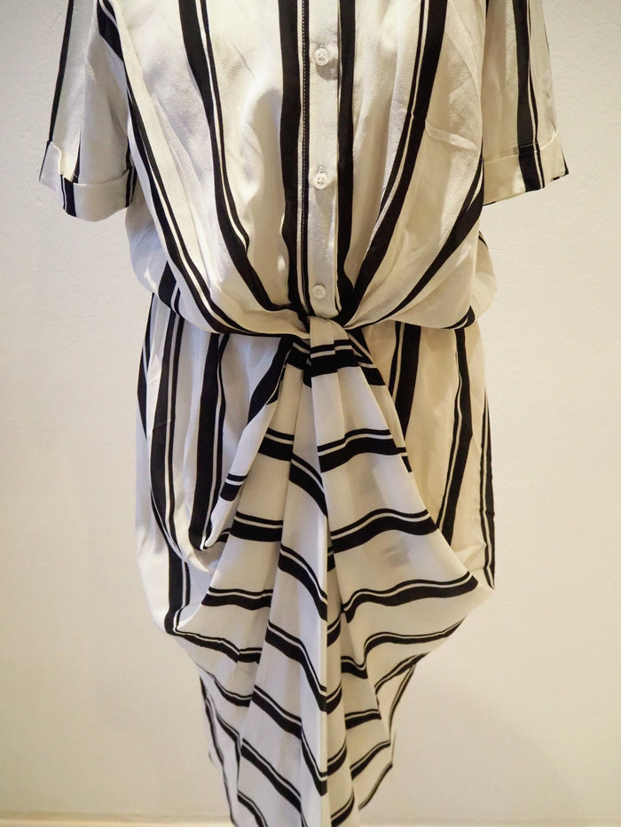 Hobbs  Stripe shirt dress Size 8